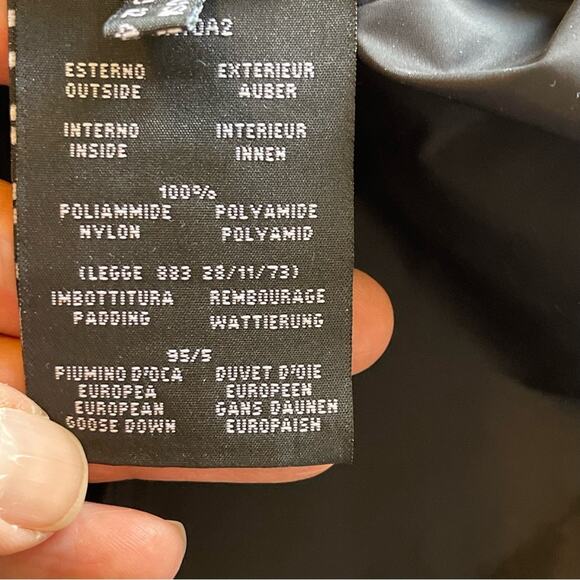 Add Goose Down Black Puffer Vest Size 12 - Picture 9 of 11